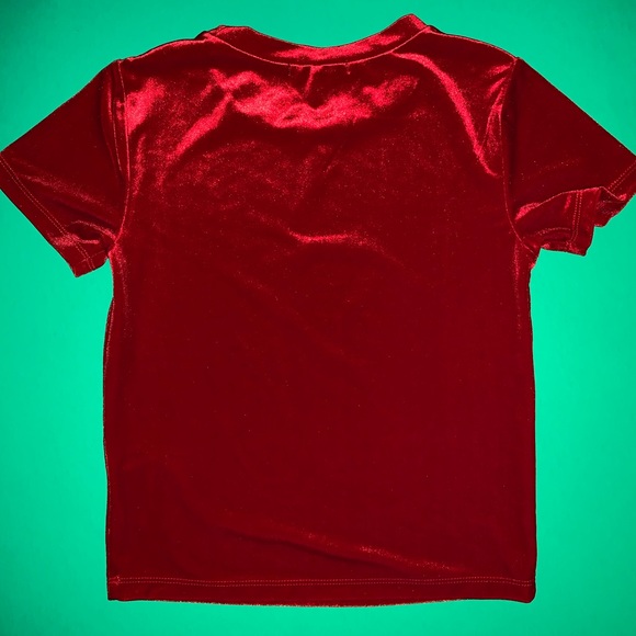 “Boujie Babe” Velvet Top - Picture 2 of 2